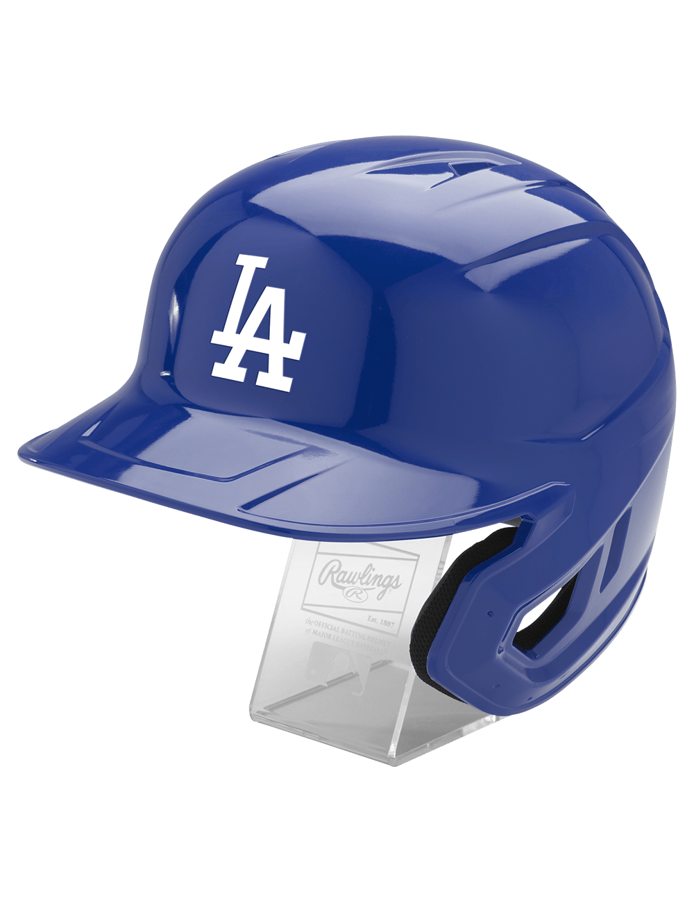 Rawlings Accessories Los Angeles Dodgers Rawlings MLB Full Size Replica Helmet W/Stand