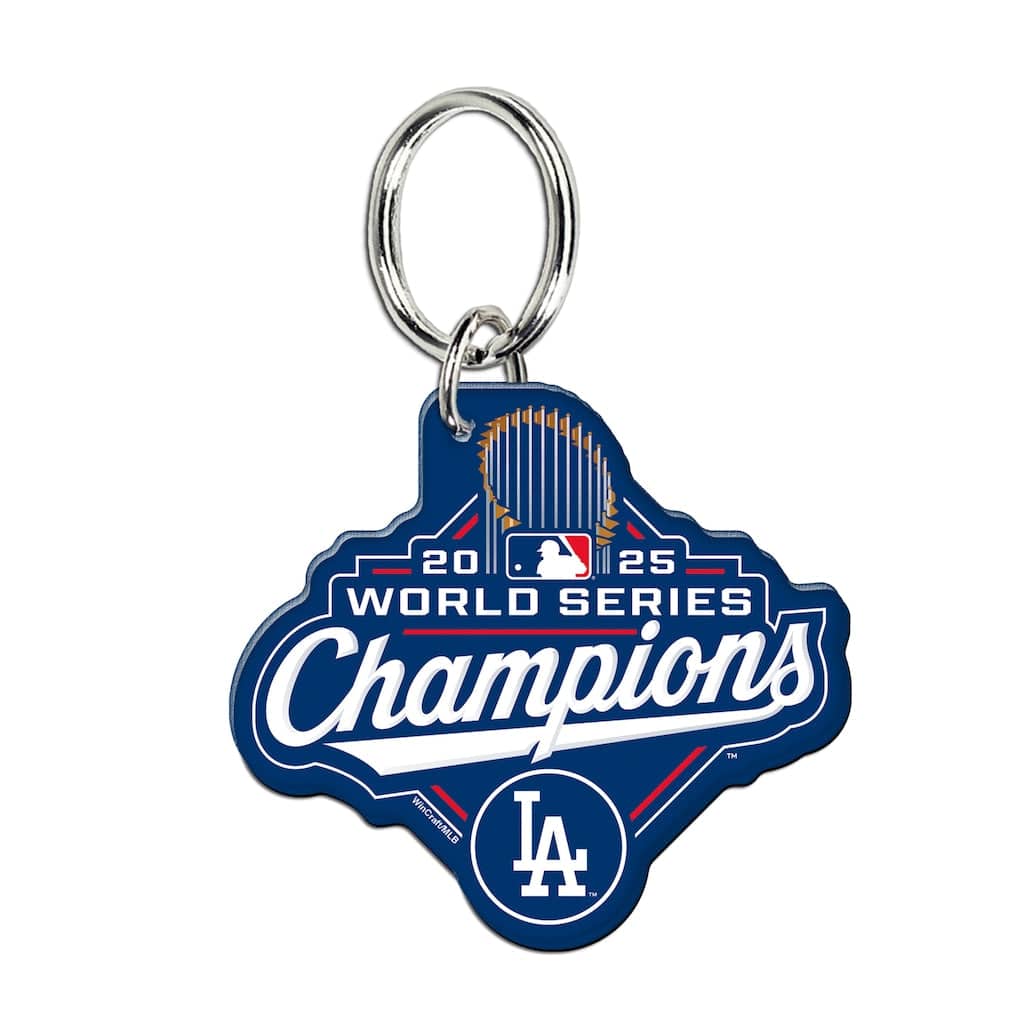 Wincraft Accessories Los Angeles Dodgers Wincraft MLB 2025 Champs Premium Acrylic Key Ring