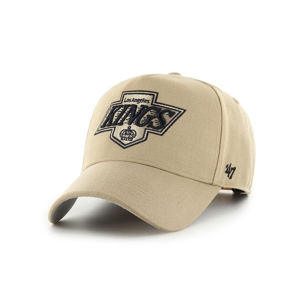 47 Brand Caps Los Angeles Kings '47 NHL Vintage MVP DT Snapback Hat - Khaki