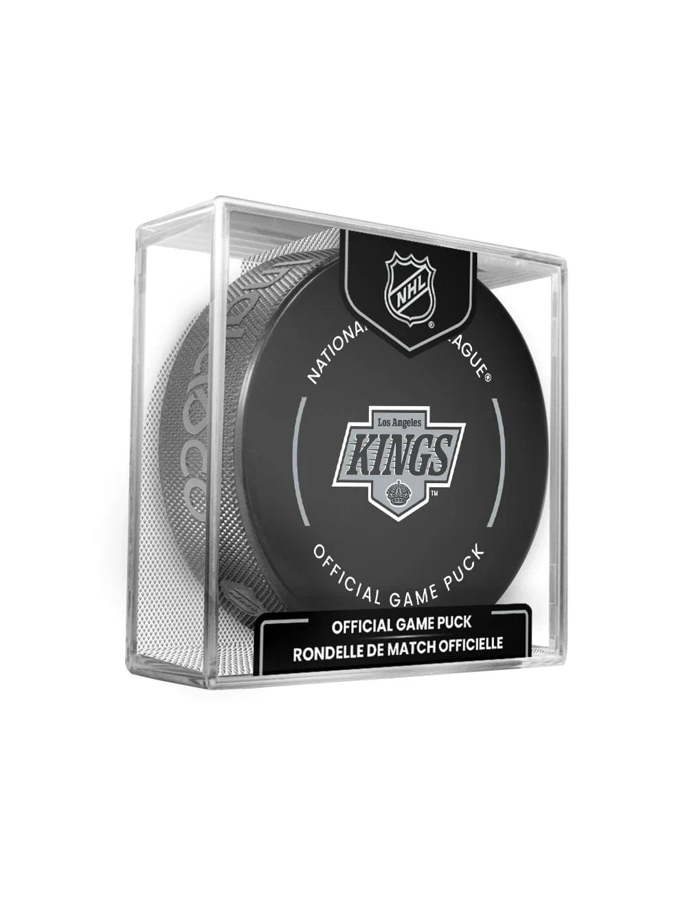 Inglasco Pucks Los Angeles Kings Inglasco NHL 24-25 Official Game Puck In Cube