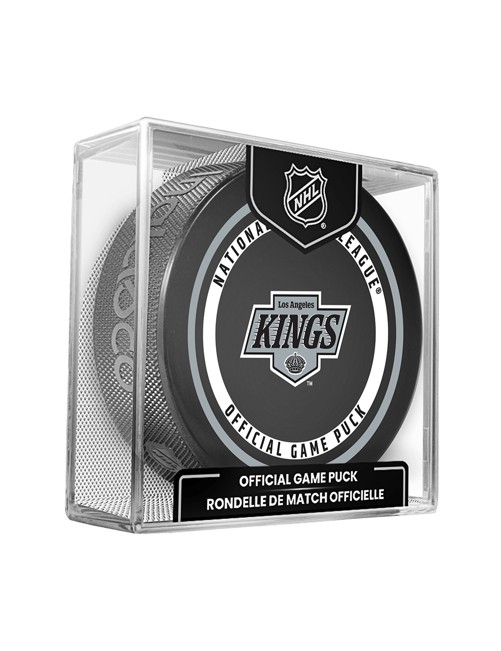 Inglasco Pucks Los Angeles Kings Inglasco NHL 26-27 Official Game Puck In Cube