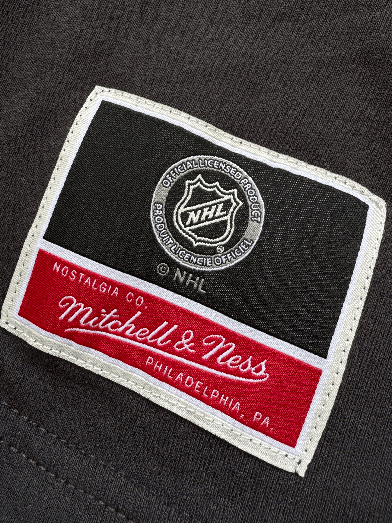 Mitchell And Ness T-Shirts Los Angeles Kings Mitchell & Ness NHL 14 x Stanley Cup Vintage T-Shirt - Washed Black