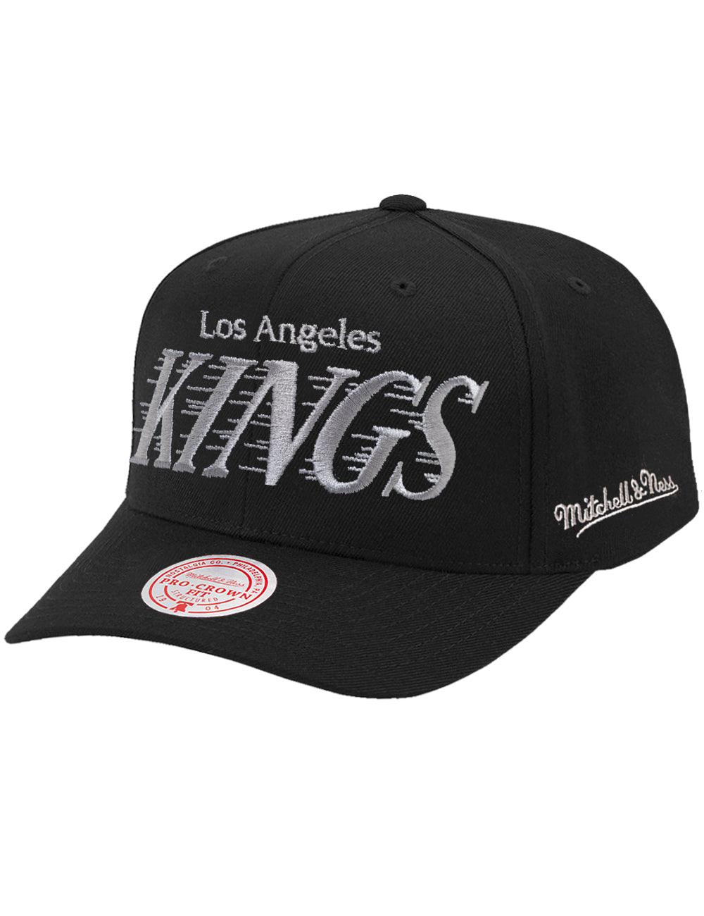 Mitchell And Ness Caps Los Angeles Kings Mitchell & Ness NHL Eazy Pro Crown Snapback Hat - Black