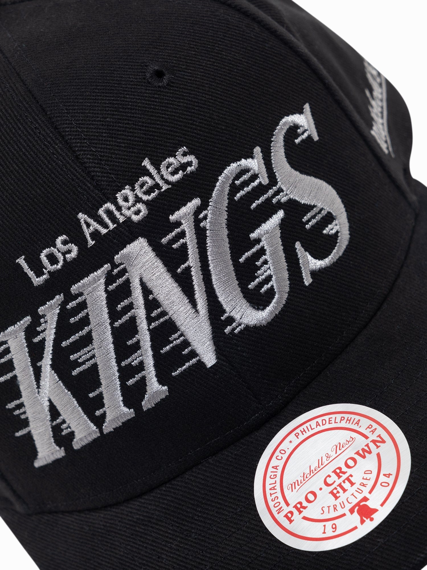 Mitchell And Ness Caps Los Angeles Kings Mitchell & Ness NHL Eazy Pro Crown Snapback Hat - Black