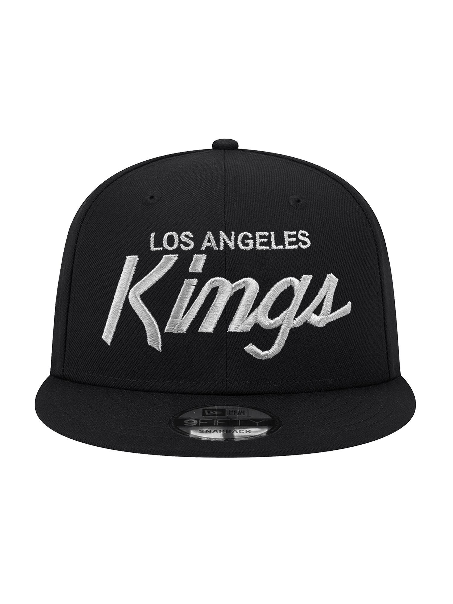 New Era Caps OSFA Los Angeles Kings New Era NHL Script 9FIFTY Snapback Hat - Black