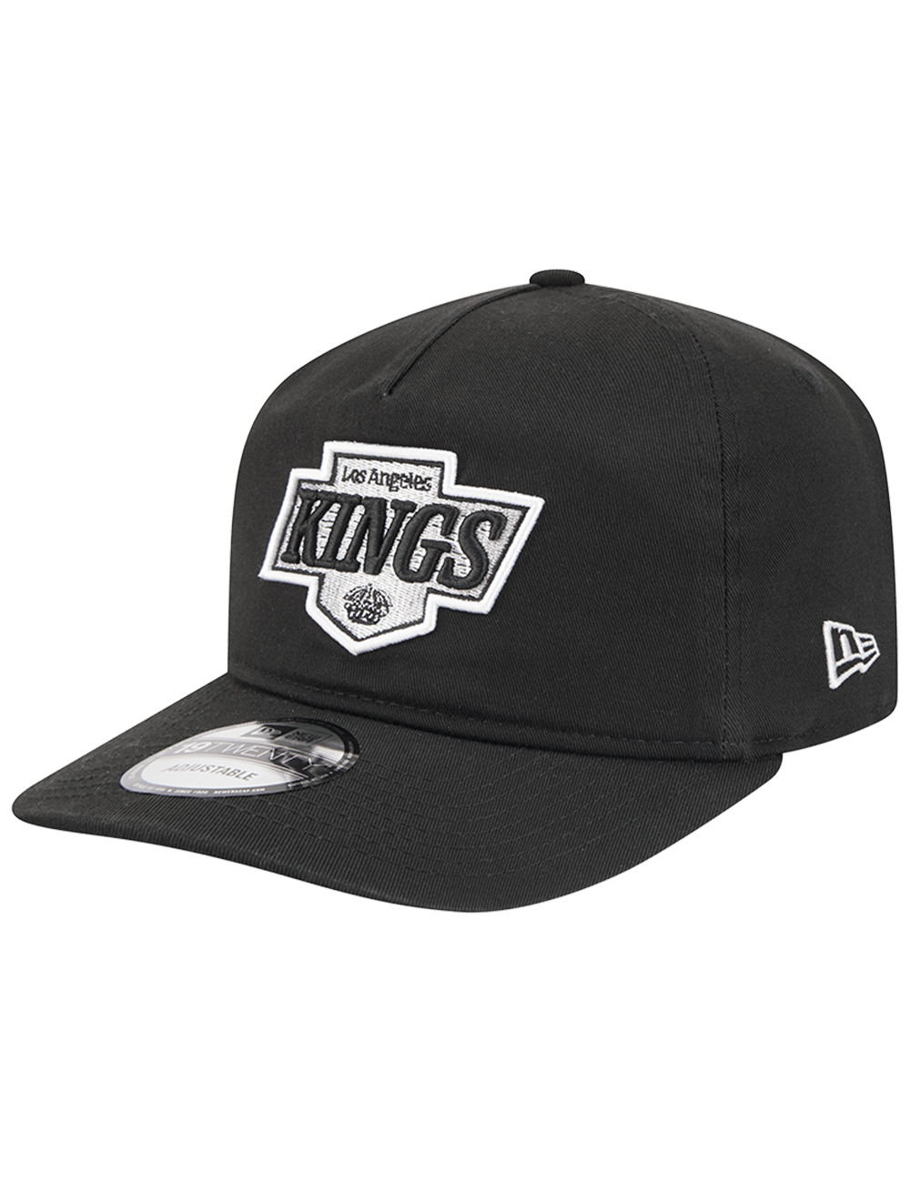 New Era Caps Los Angeles Kings New Era NHL Team 19TWENTY Pre-Curved Snapback Hat - Black