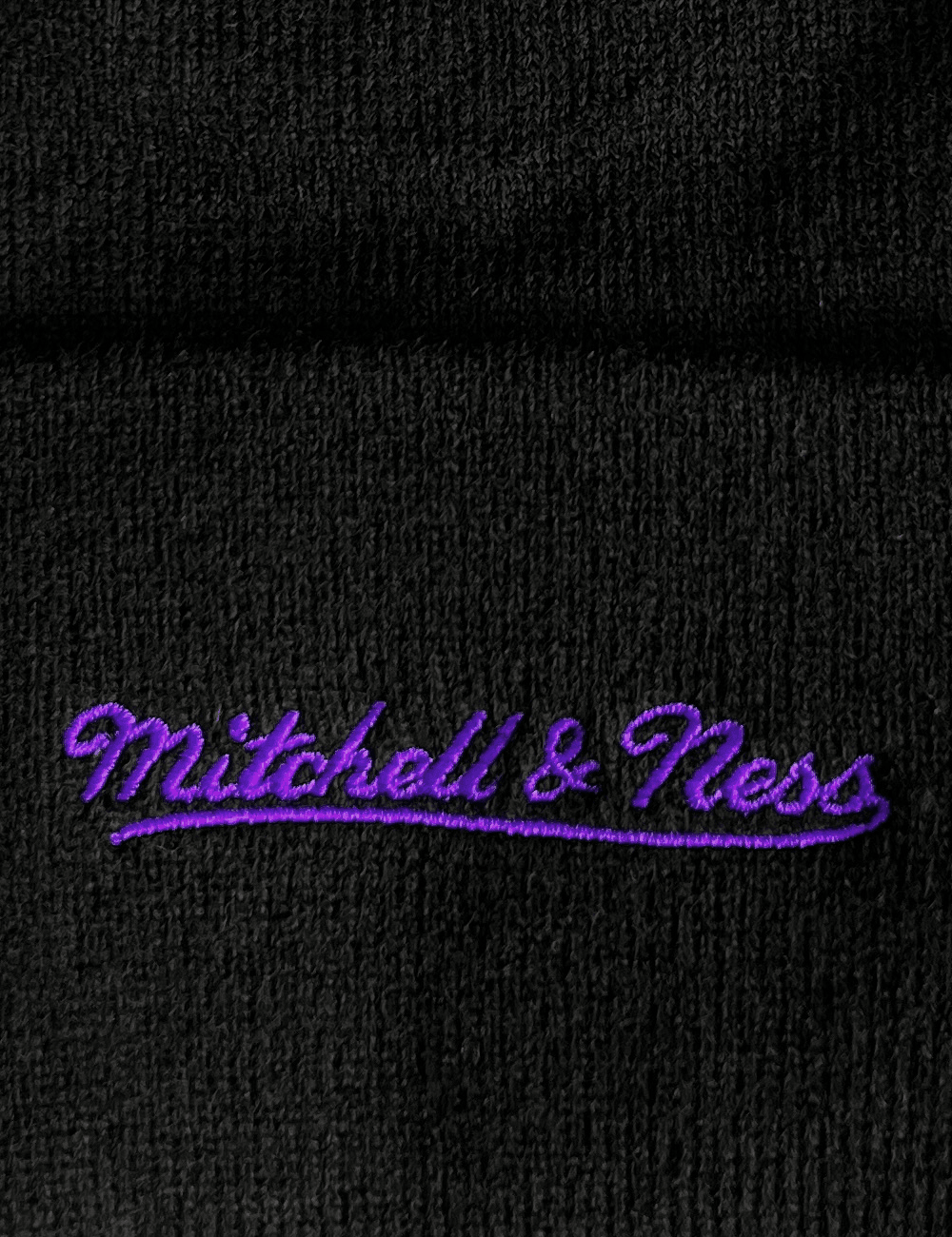 Mitchell And Ness Beanies Los Angeles Lakers Mitchell & Ness NBA Burst Knit Beanie - Black