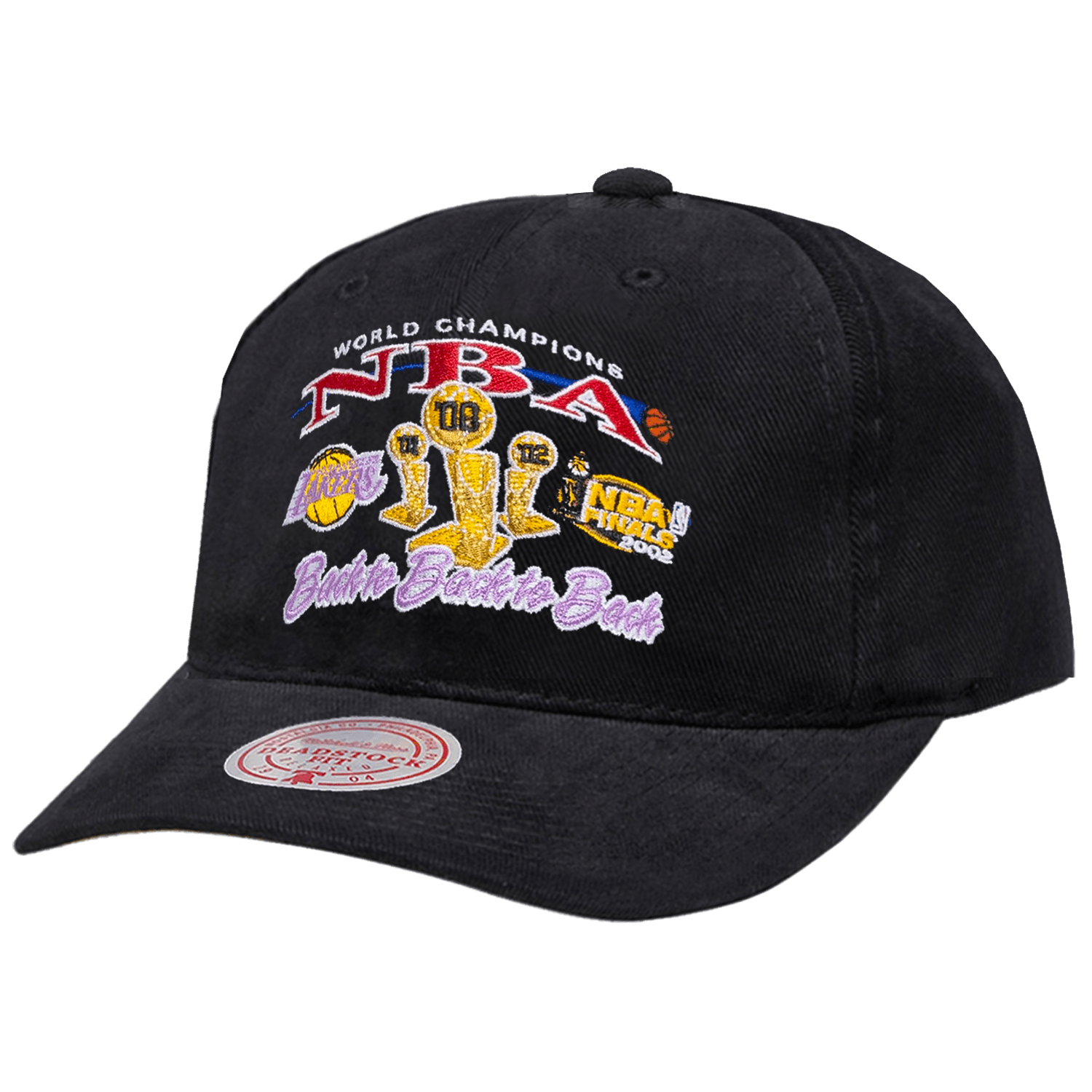 Mitchell And Ness Caps Los Angeles Lakers Mitchell & Ness NBA Finals Deadstock Snapback Hat - Black