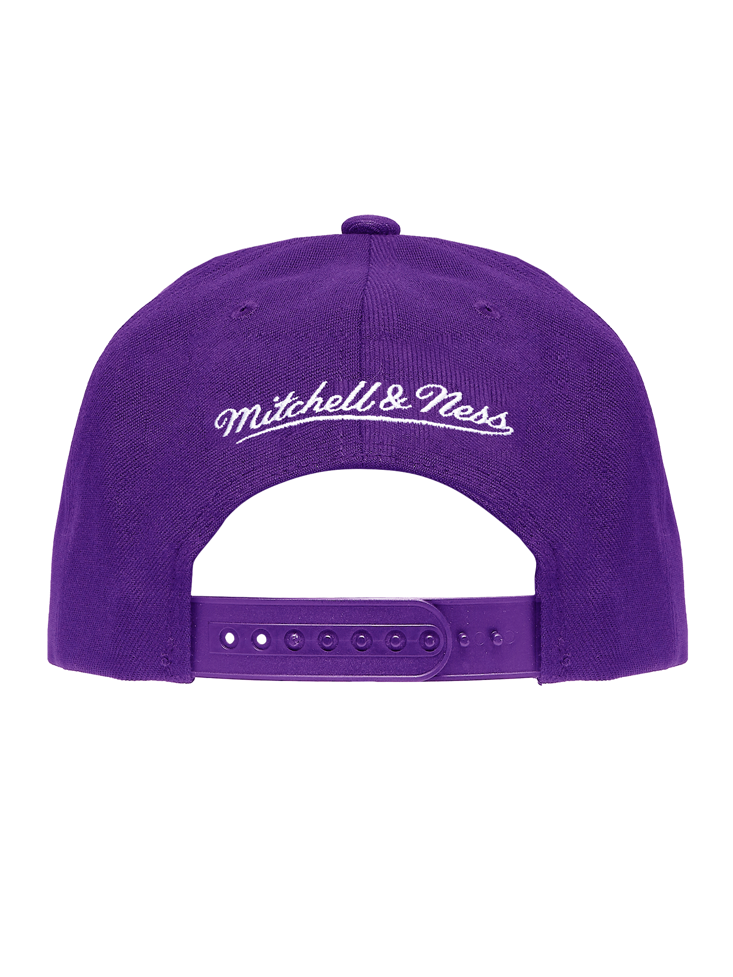 Mitchell And Ness Caps Los Angeles Lakers Mitchell & Ness NBA HWC Pro Pinch Snapback Hat - Purple