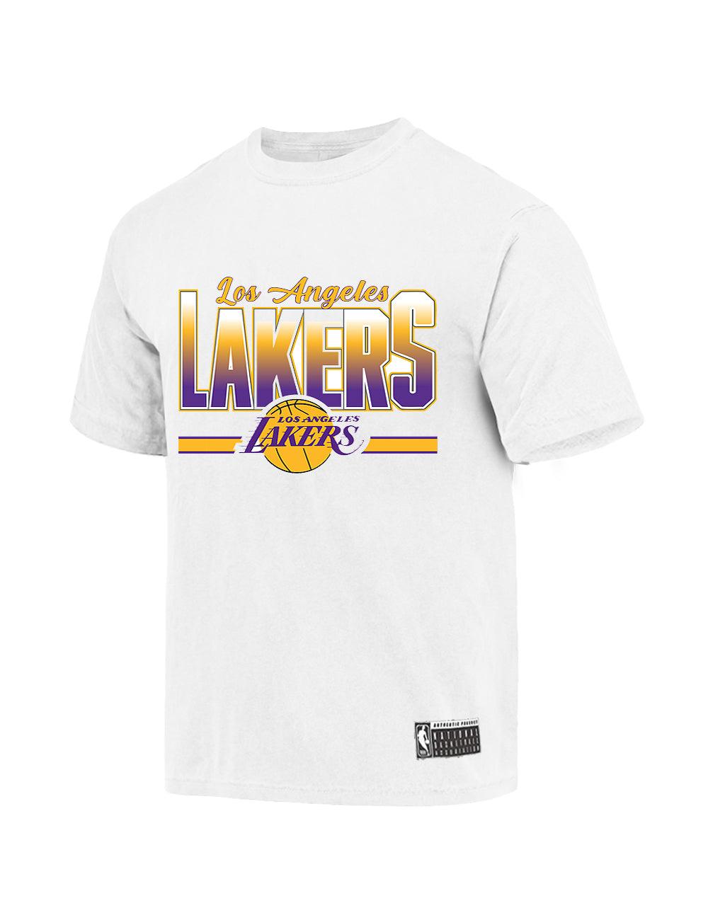 NBA Essentials T-Shirts Los Angeles Lakers NBA Bloomfield Vintage T-Shirt - White