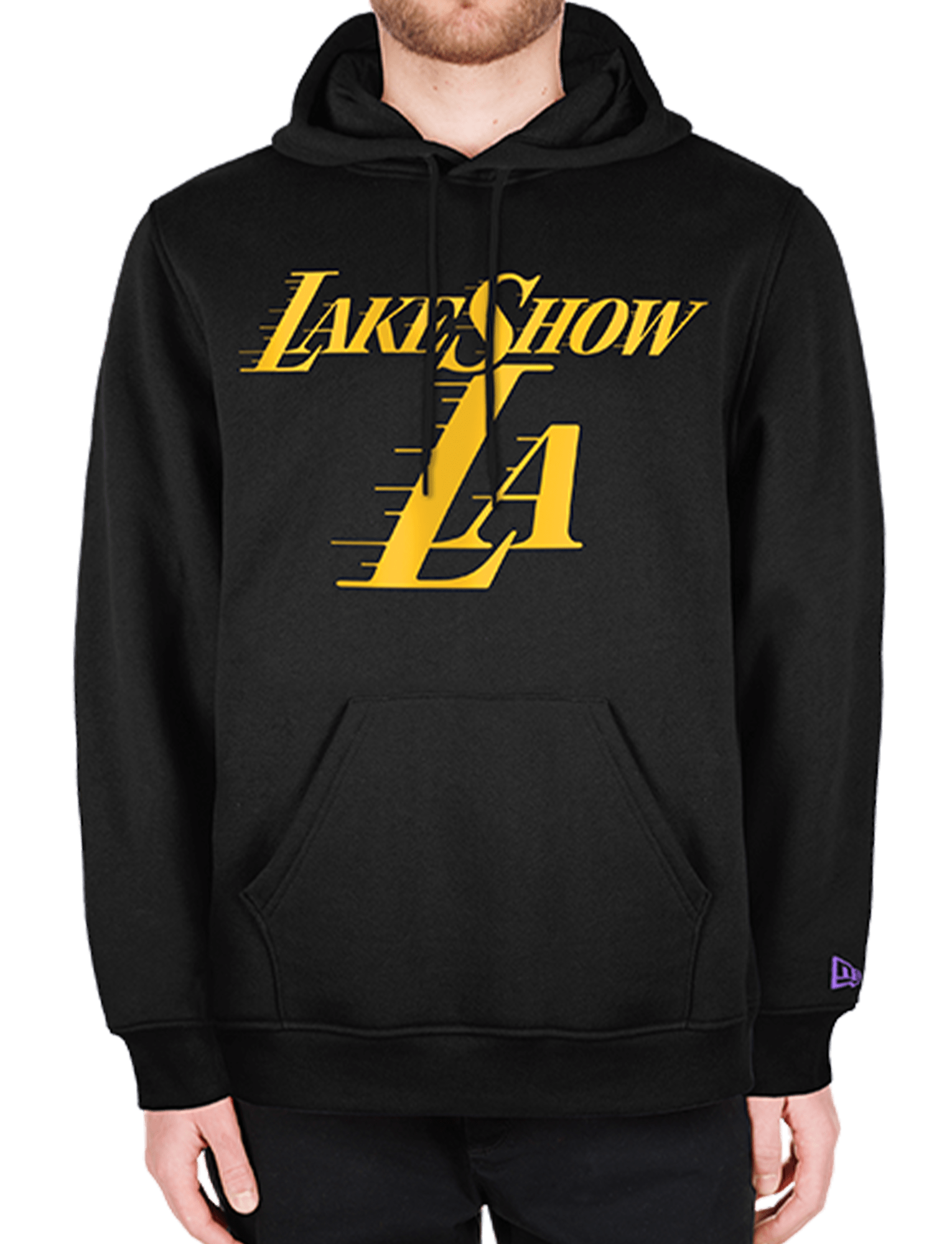 New Era Jumpers Los Angeles Lakers New Era NBA 24-25 City Edition Hoodie Jumper - Black