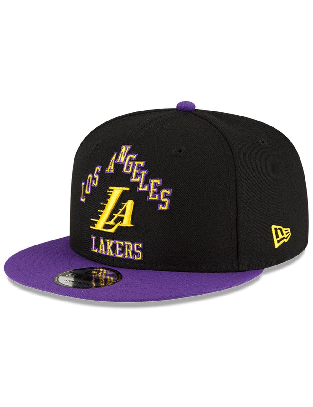 New Era Caps Los Angeles Lakers New Era NBA 24 City Edition 9FIFTY Snapback Hat