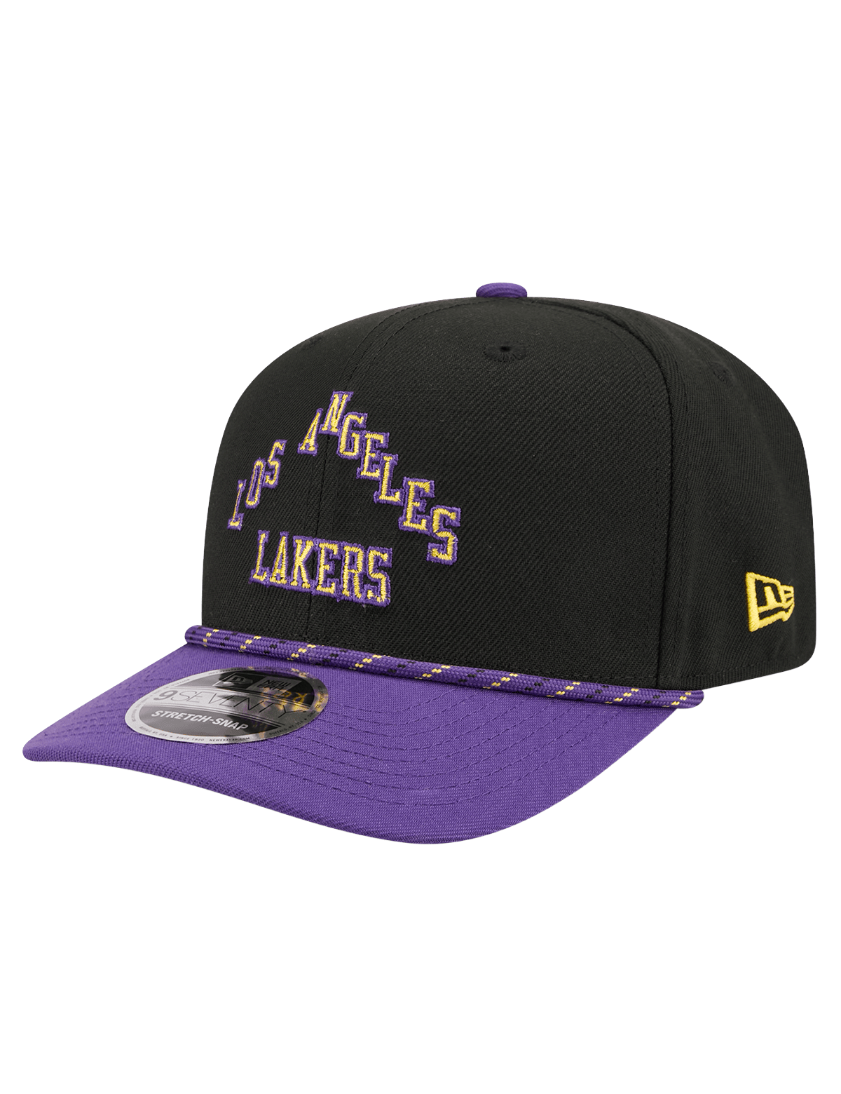 New Era Caps Los Angeles Lakers New Era NBA 25-26 City Edition 9SEVENTY Stretch Snapback Hat