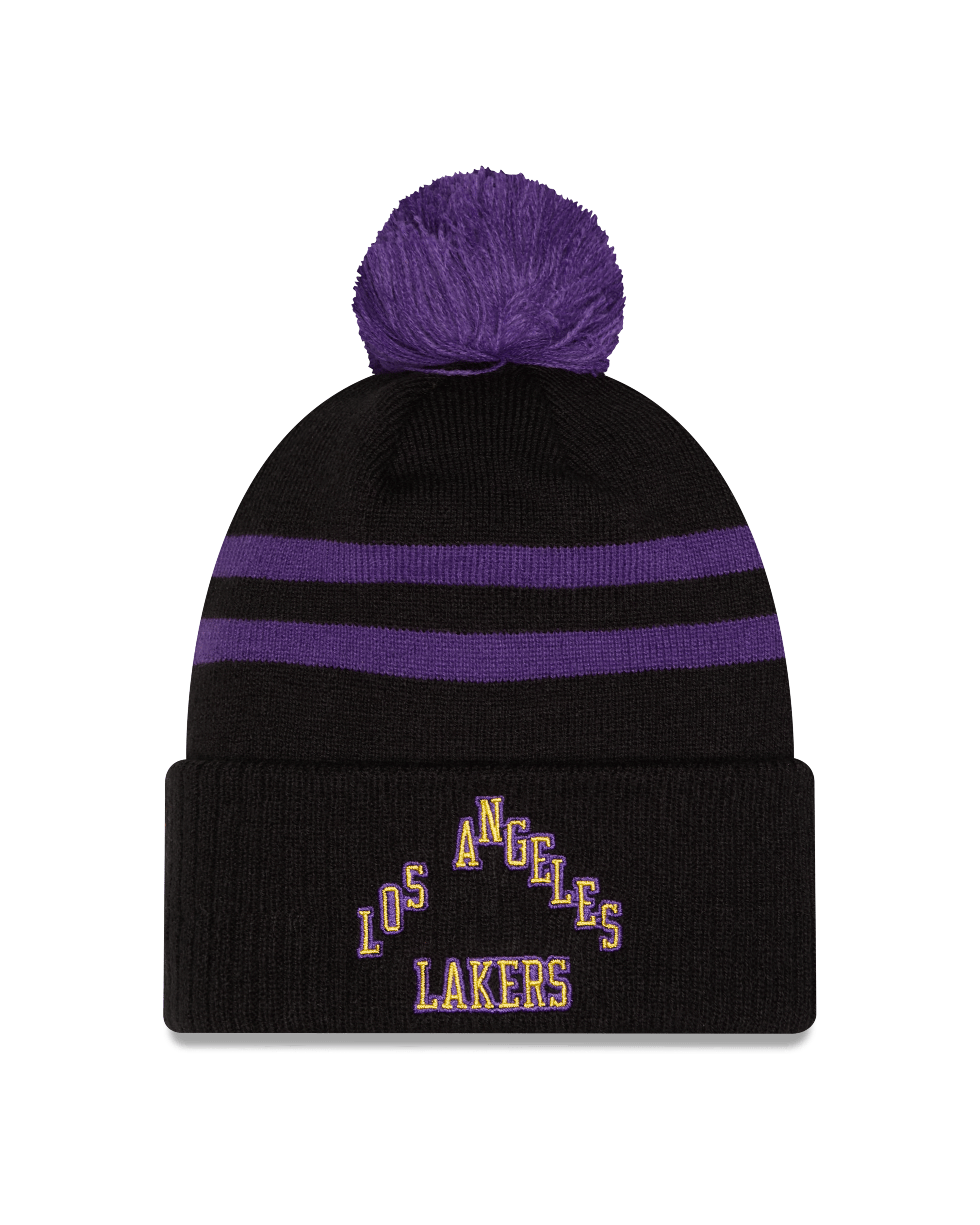 New Era Caps Los Angeles Lakers New Era NBA 25-26 City Edition Knit Beanie