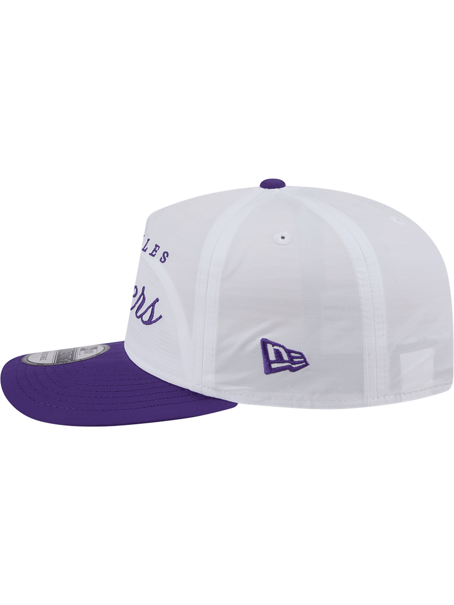 New Era Caps Los Angeles Lakers New Era NBA 25 Draft 19TWENTY A-Frame Pre-Curved Hat - White