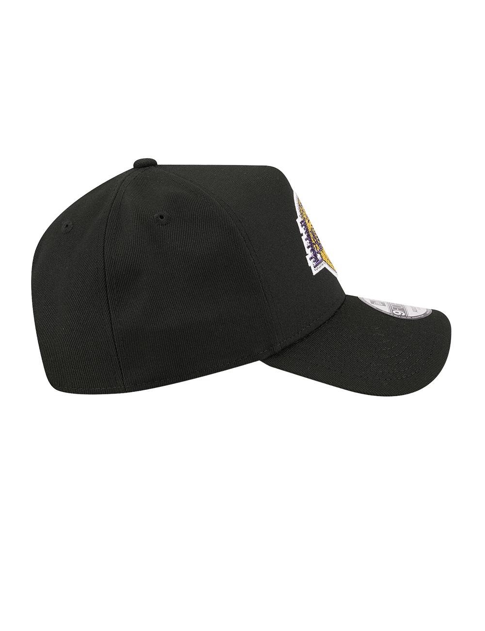 New Era Caps OSFM Los Angeles Lakers New Era NBA 26 Draft 9FORTY A-Frame Snapback Hat - Black