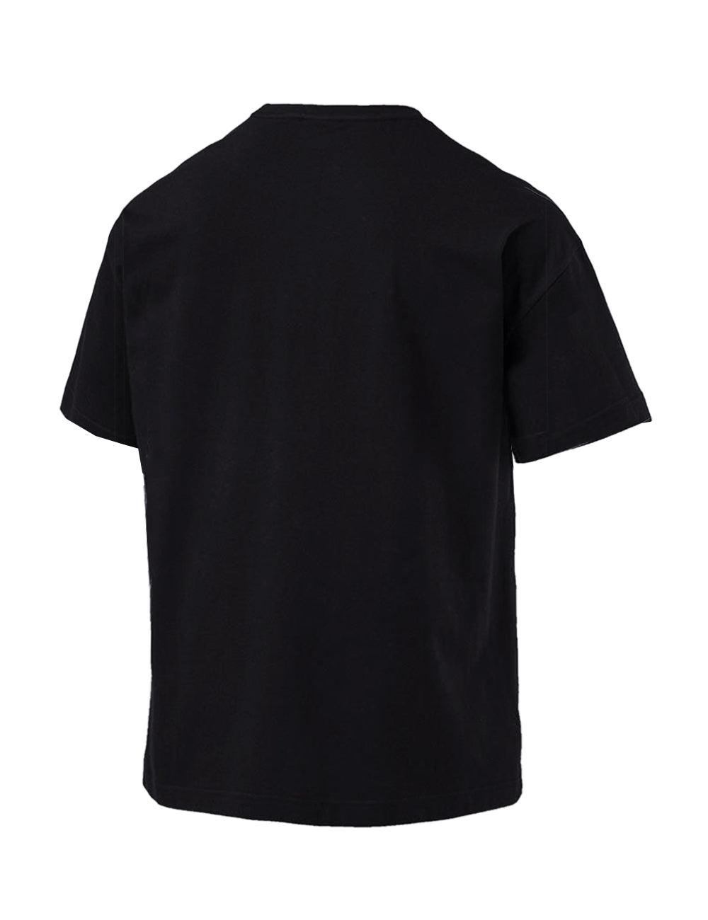 New Era T-Shirts Los Angeles Lakers New Era NBA 3 Peat Champs Oversized T-Shirt - Black