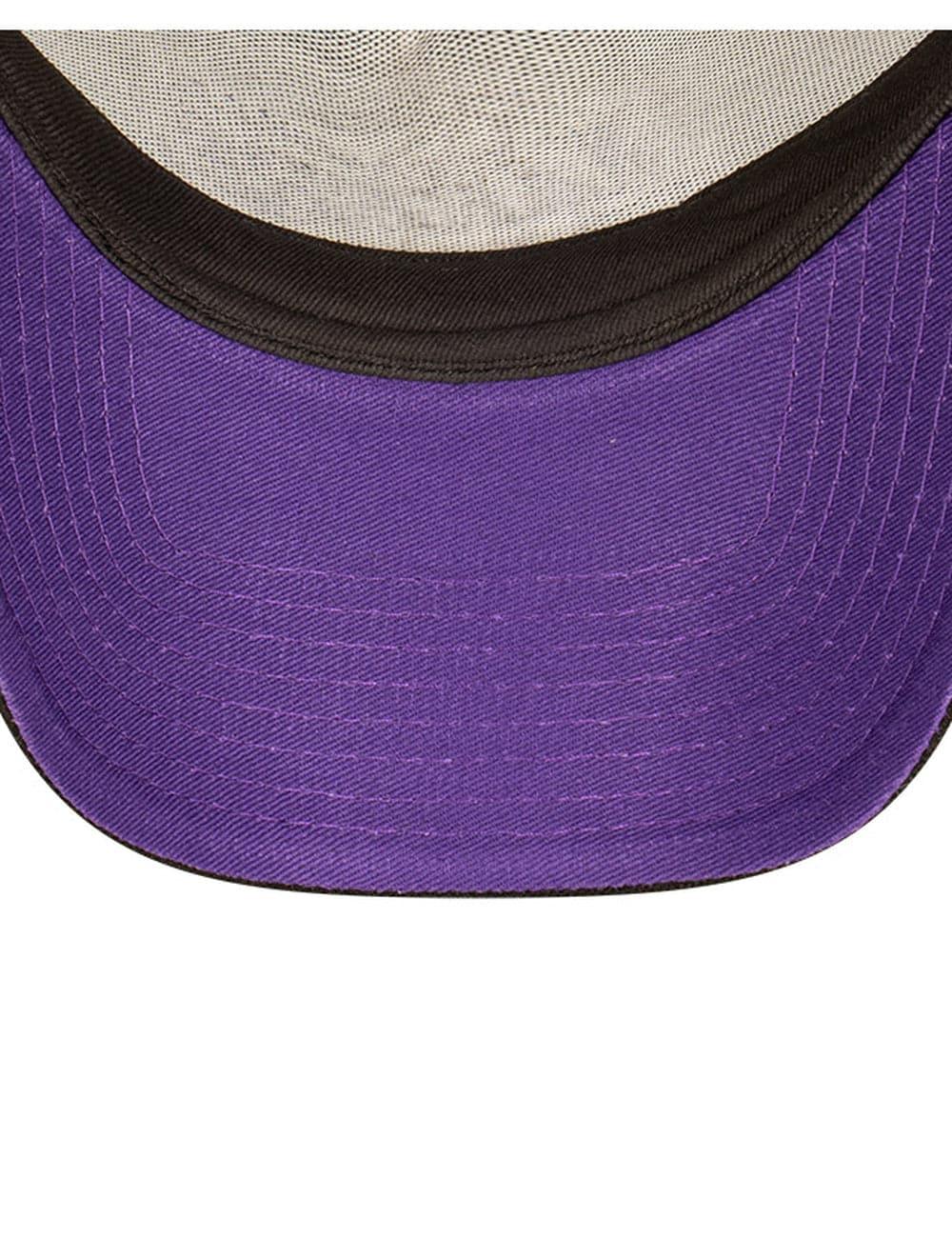 New Era Caps Los Angeles Lakers New Era NBA Champs Patch 9FORTY A-Frame Snapback Hat - Black