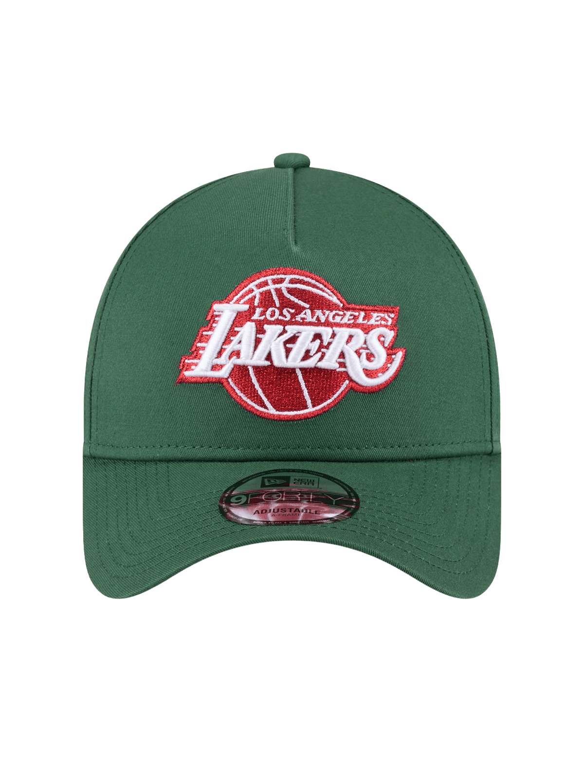 New Era Caps Los Angeles Lakers New Era NBA Cilantro 9FORTY A-Frame Snapback Hat