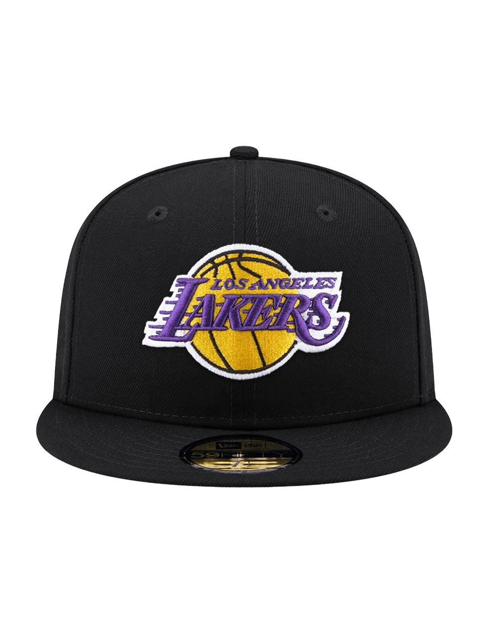 New Era Caps Los Angeles Lakers New Era NBA Team 59FIFTY Fitted Hat - Black