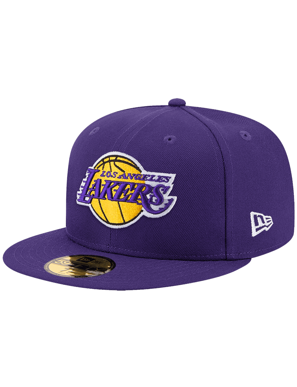 New Era Caps Los Angeles Lakers New Era NBA Team 59FIFTY Fitted Hat - Purple