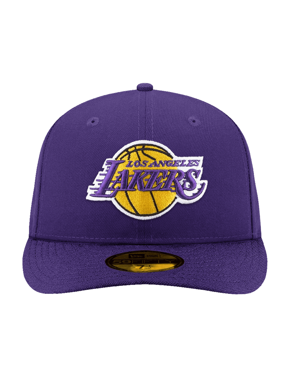 New Era Caps Los Angeles Lakers New Era NBA Team 59FIFTY Pre-Curved Fitted Hat - Purple