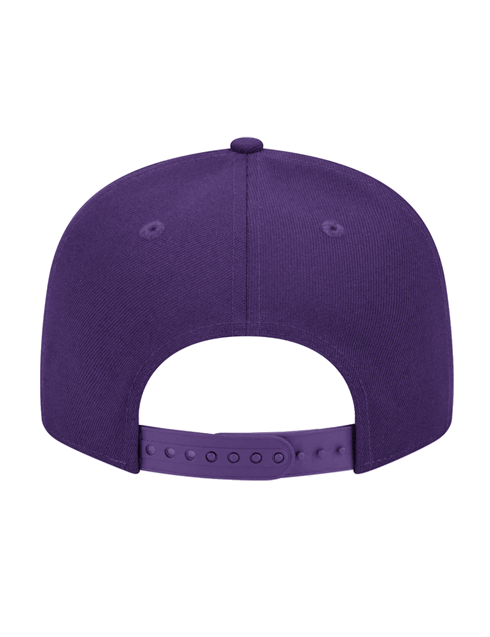 New Era Caps Los Angeles Lakers New Era NBA Team 9FIFTY Pre-Curved Snapback Hat - Purple
