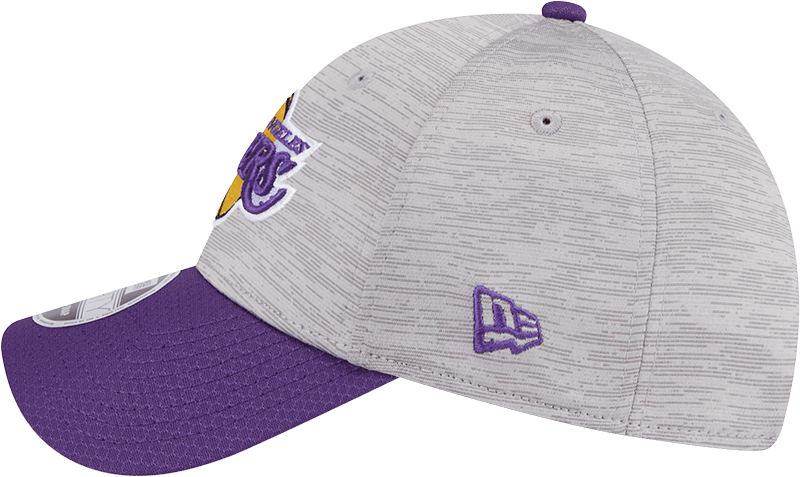 New Era Caps Los Angeles Lakers New Era NBA Team Digi-Tech 9FORTY Snapback Hat - Graphite