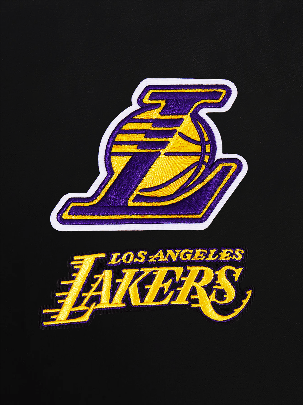 Pro Standard Jumpers Los Angeles Lakers Pro Standard NBA Classic Chenille Flex Hoodie Jumper - Black