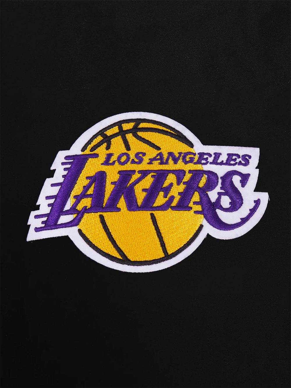 Pro Standard T-Shirts Los Angeles Lakers Pro Standard NBA Classic Chenille Flex T-Shirt - Black