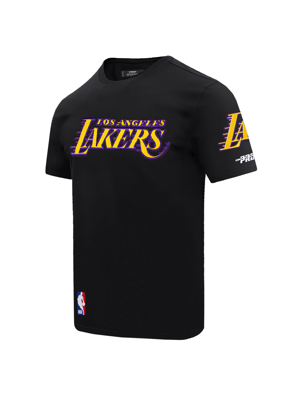 Pro Standard T-Shirts Los Angeles Lakers Pro Standard NBA Classic Chenille Flex T-Shirt - Black