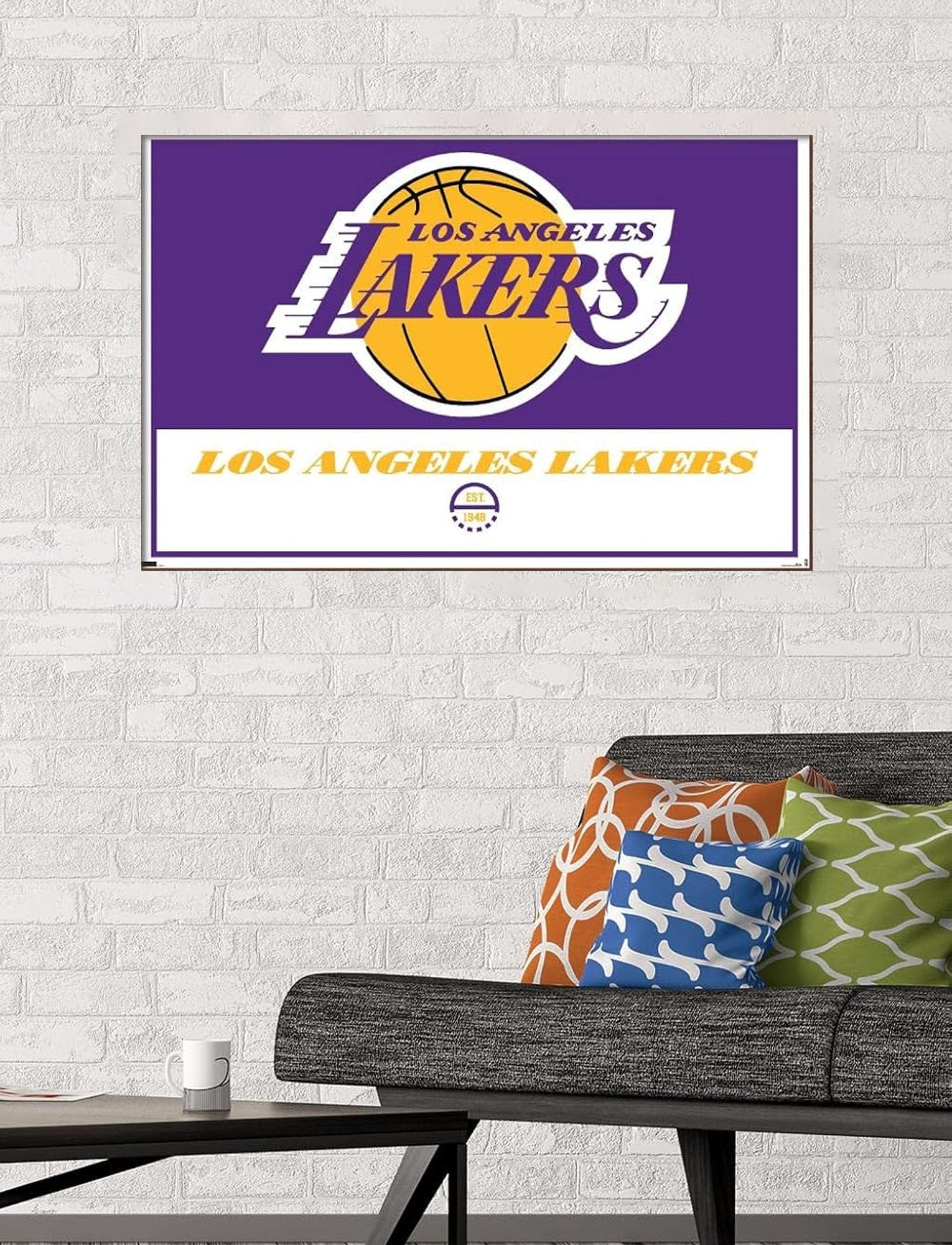 Trends International Posters Los Angeles Lakers Trends NBA 61 x 91.5cm Logo Poster