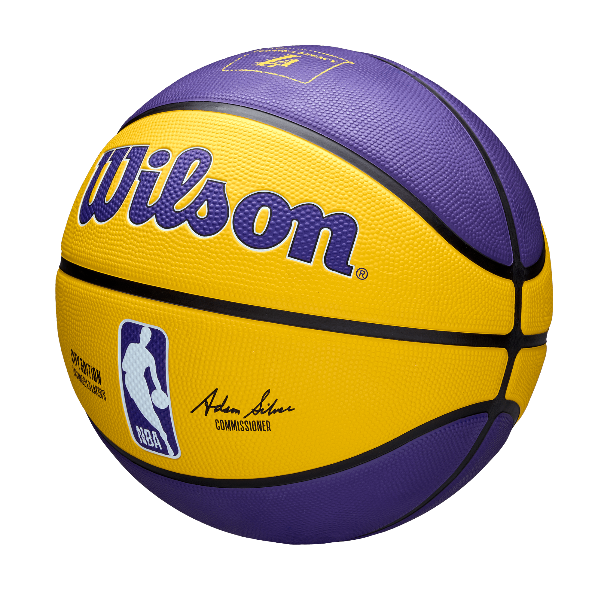 Wilson Sporting Goods Balls Los Angeles Lakers Wilson NBA 24-25 City Edition Team Full Size Basketball