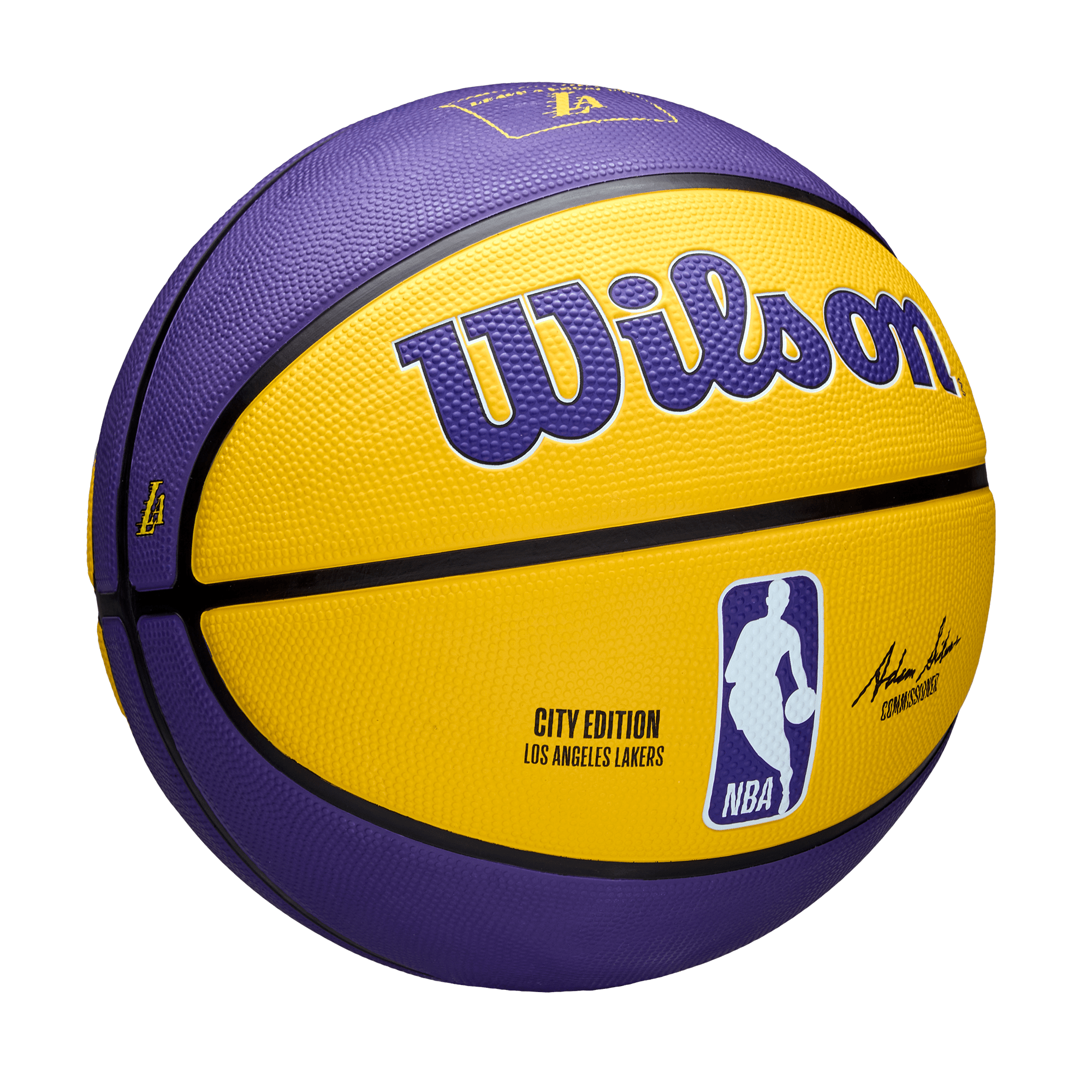 Wilson Sporting Goods Balls Los Angeles Lakers Wilson NBA 24-25 City Edition Team Full Size Basketball