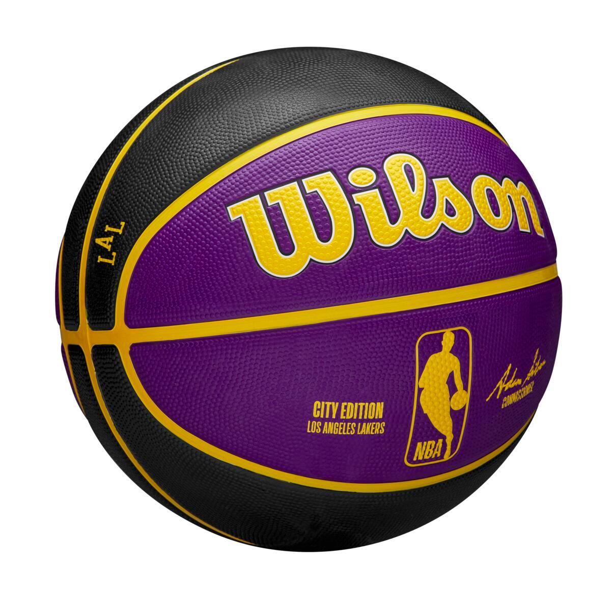 Wilson Sporting Goods Balls Los Angeles Lakers Wilson NBA 24 City Edition Basketball Ball