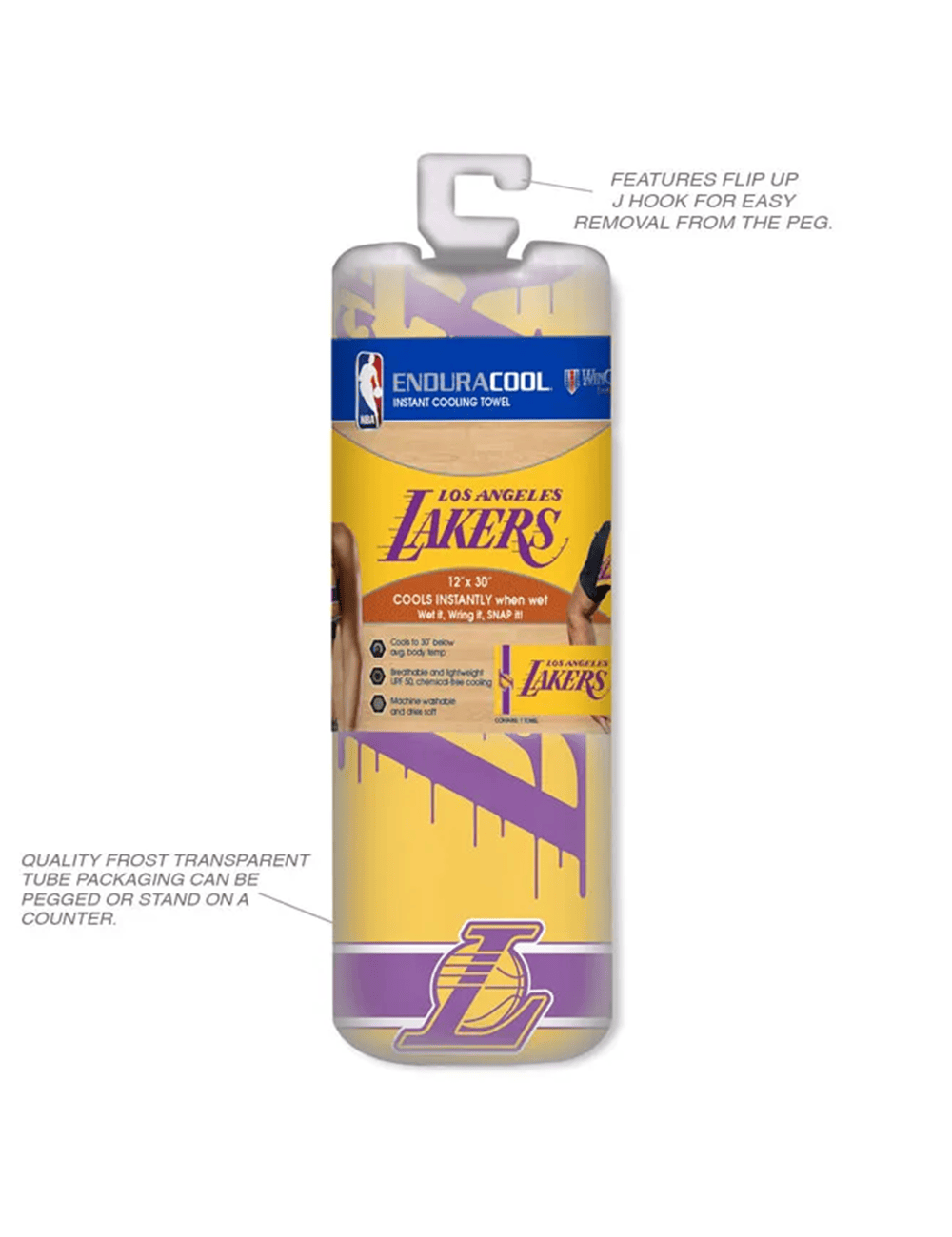 Wincraft Accessories Los Angeles Lakers Wincraft NBA 12 x 30 Cooling Towel