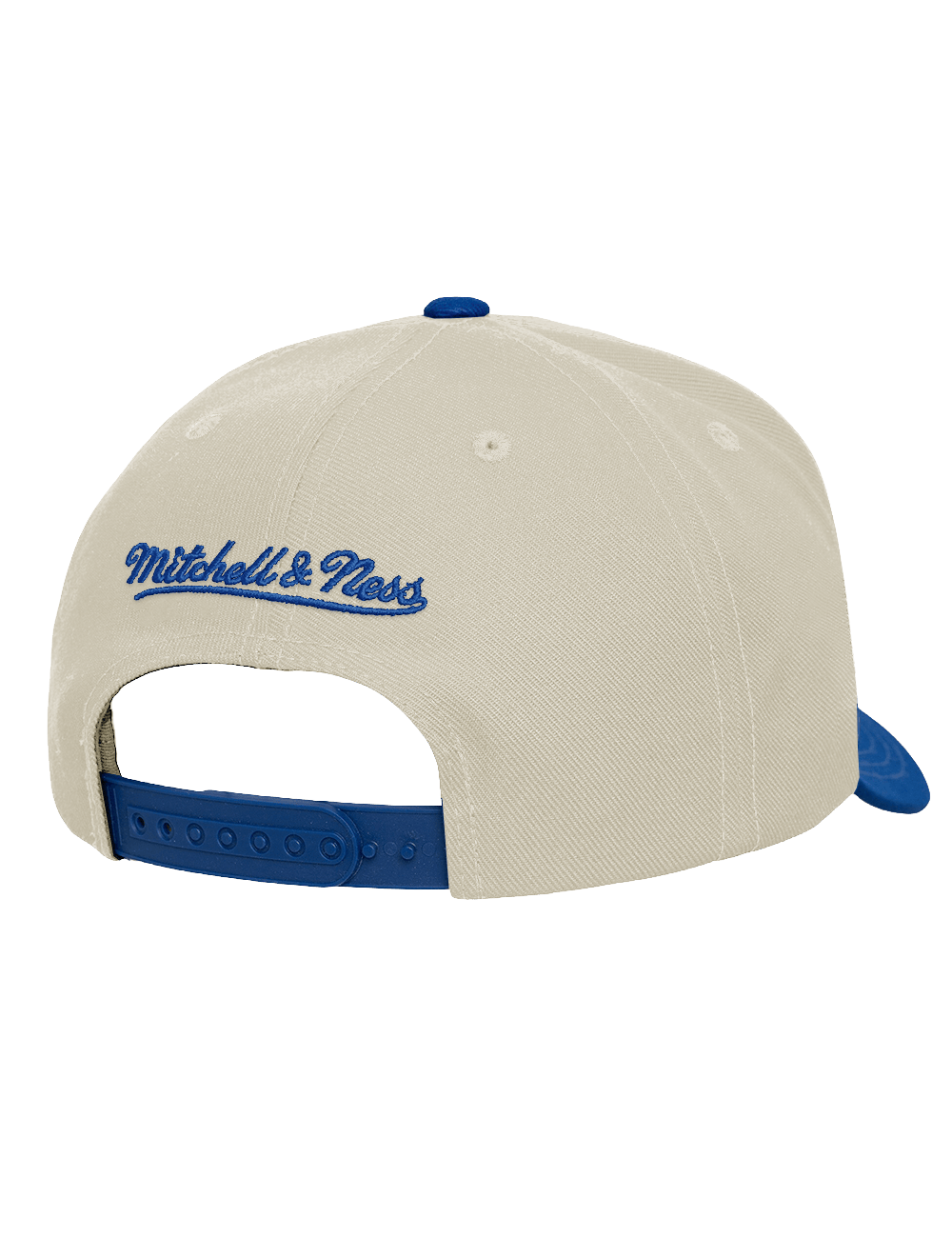 Mitchell And Ness Caps OSFM Los Angeles Rams Mitchell & Ness NFL Throwback Pro Pinch Snapback Hat - Chrome