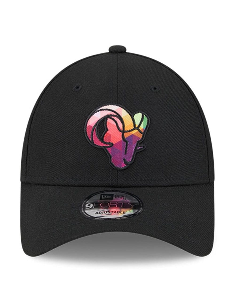 New Era Caps Los Angeles Rams New Era NFL 23 Crucial Catch 9FORTY Snapback Hat - Black