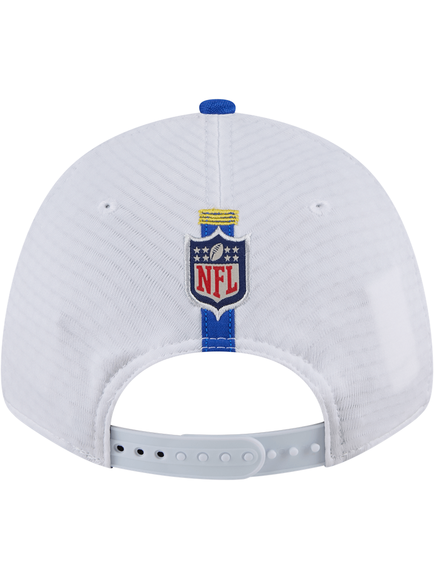 New Era Caps Los Angeles Rams New Era NFL 24 Training 9FORTY Stretch-Snapback Hat - White