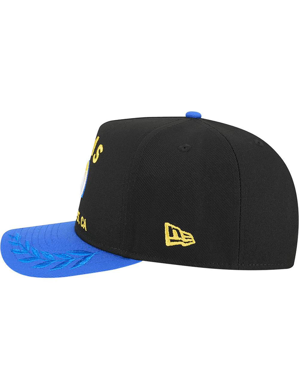 New Era Caps Los Angeles Rams New Era NFL 25 Draft Pre-Curved 9FIFTY A-Frame Snapback Hat - Black