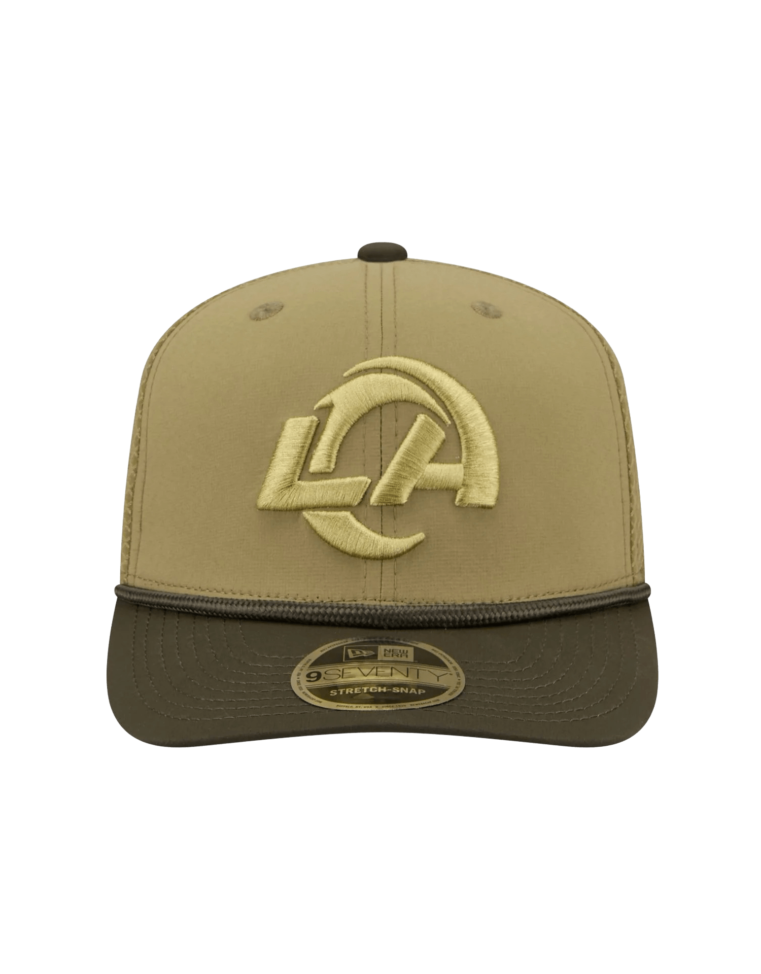 New Era Caps Los Angeles Rams New Era NFL 25 Salute To Service 9SEVENTY Stretch-Snapback Hat