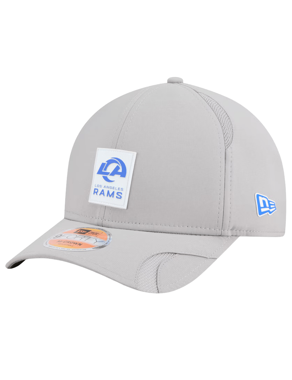 New Era Caps Los Angeles Rams New Era NFL 25 Sideline 9FORTY M-Crown Snapback Hat - Grey