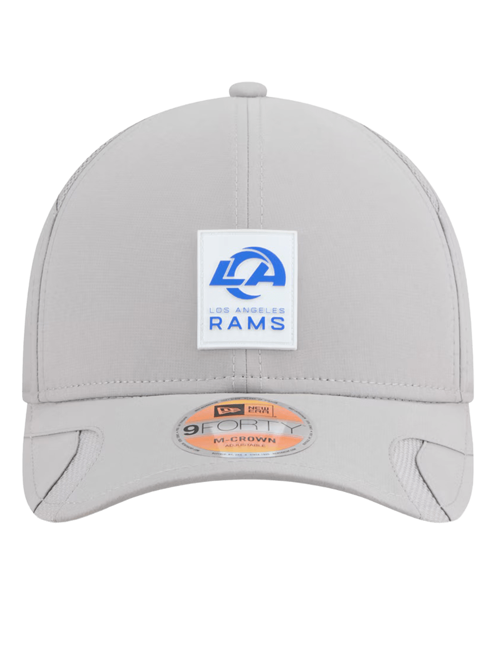 New Era Caps Los Angeles Rams New Era NFL 25 Sideline 9FORTY M-Crown Snapback Hat - Grey