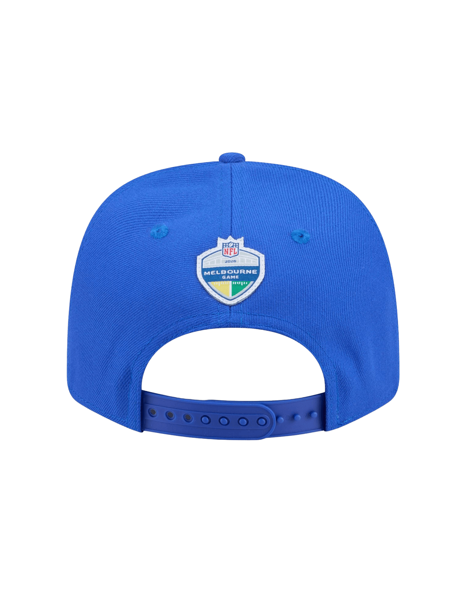 New Era Caps OSFM Los Angeles Rams New Era NFL 26 Melbourne Game 2 Tone Chrome 9SEVENTY Stretch-Snapback Hat