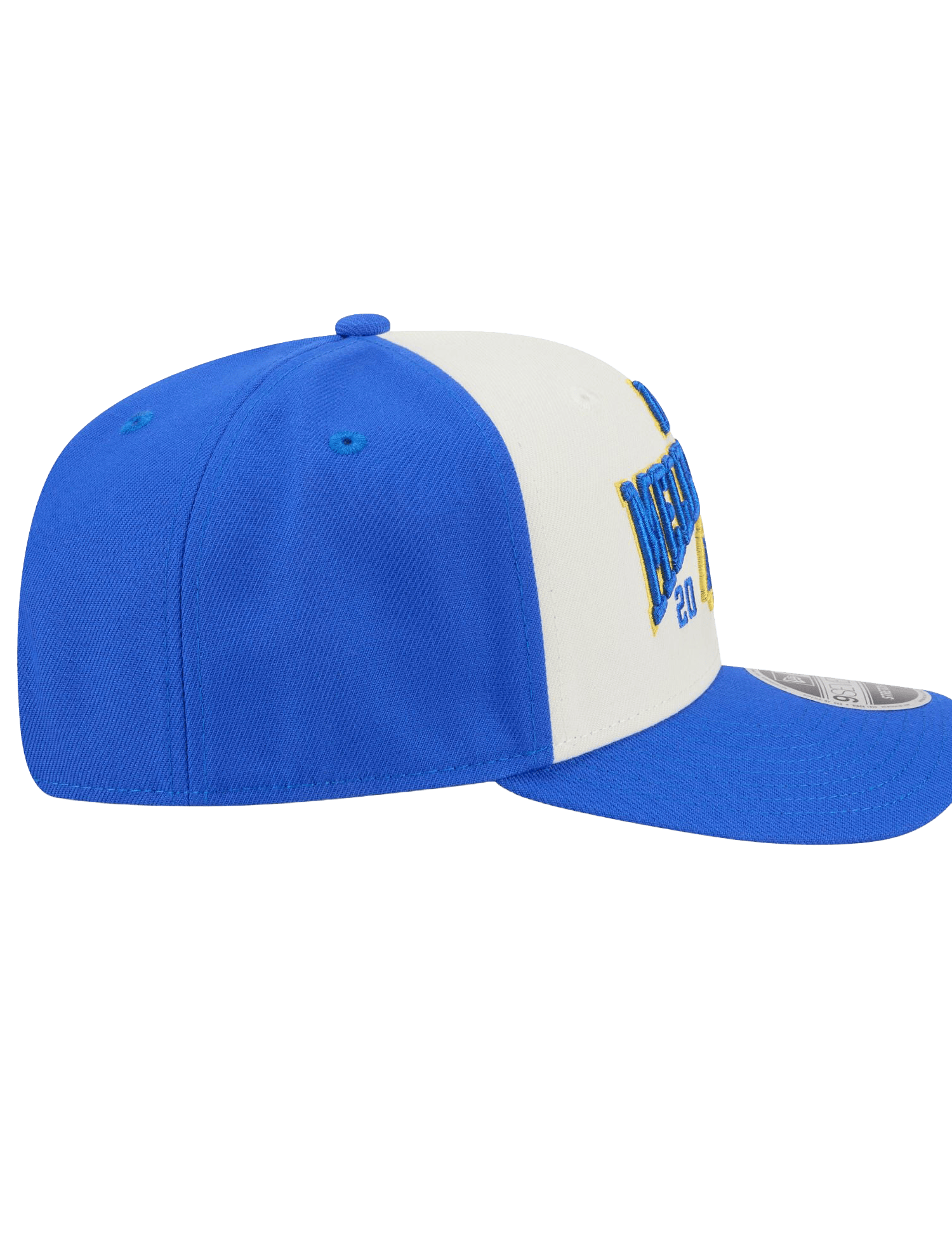 New Era Caps OSFM Los Angeles Rams New Era NFL 26 Melbourne Game 2 Tone Chrome 9SEVENTY Stretch-Snapback Hat