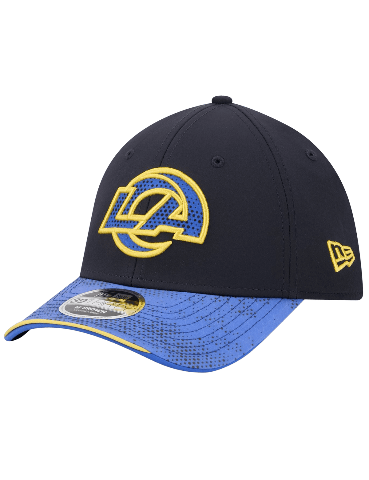 New Era Caps Los Angeles Rams New Era NFL 26 Rivalries Sideline 39THIRTY M-Crown Stretch-Fit Hat