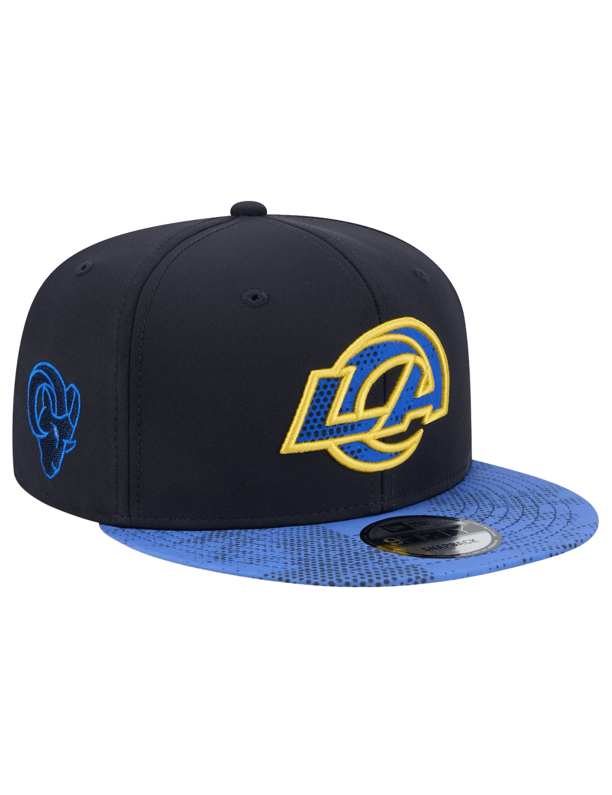New Era Caps OSFM Los Angeles Rams New Era NFL 26 Rivalries Sideline 9FIFTY Snapback Hat