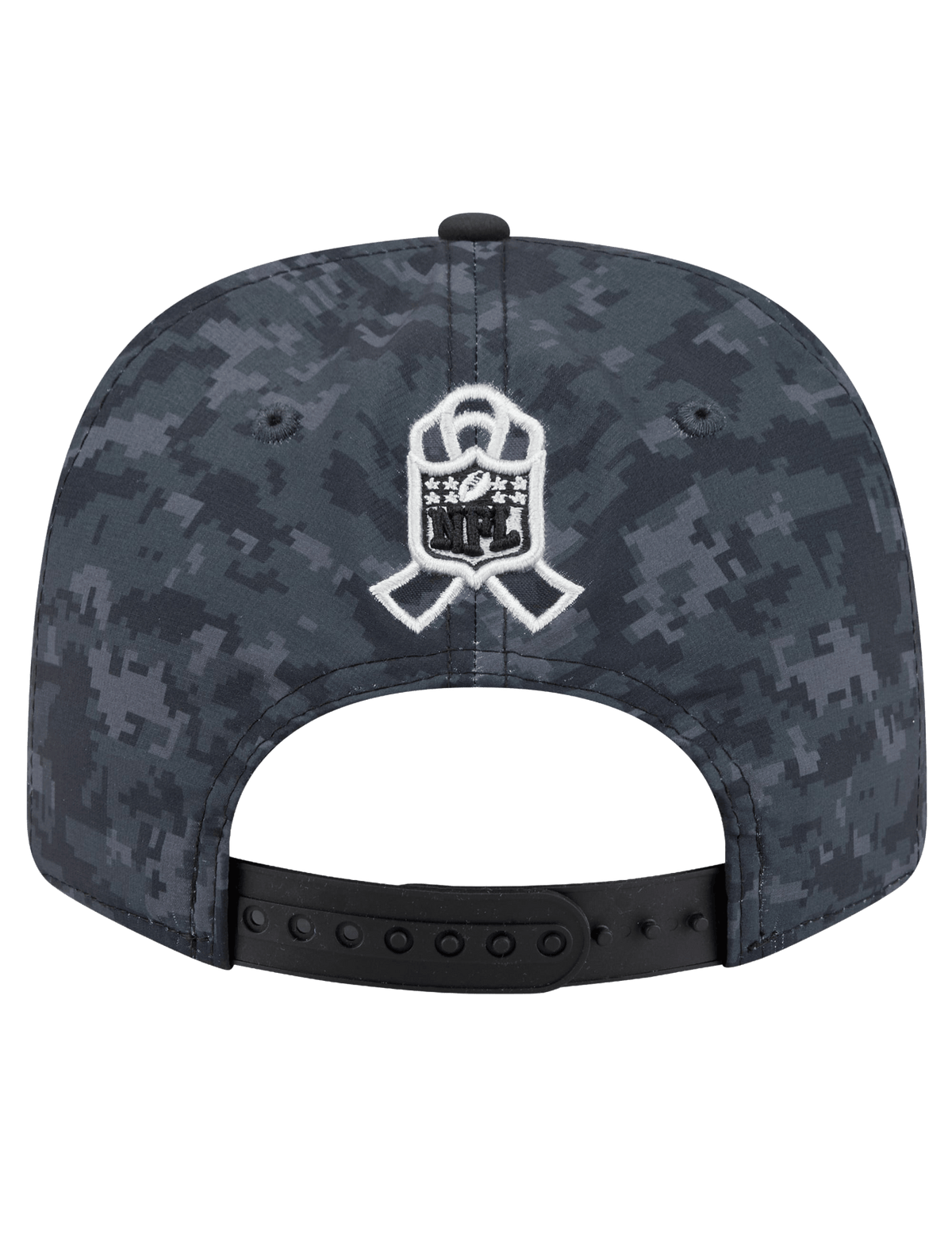 New Era Caps OSFM Los Angeles Rams New Era NFL 26 Salute To Service 9SEVENTY Sideline Stretch Snapback Hat