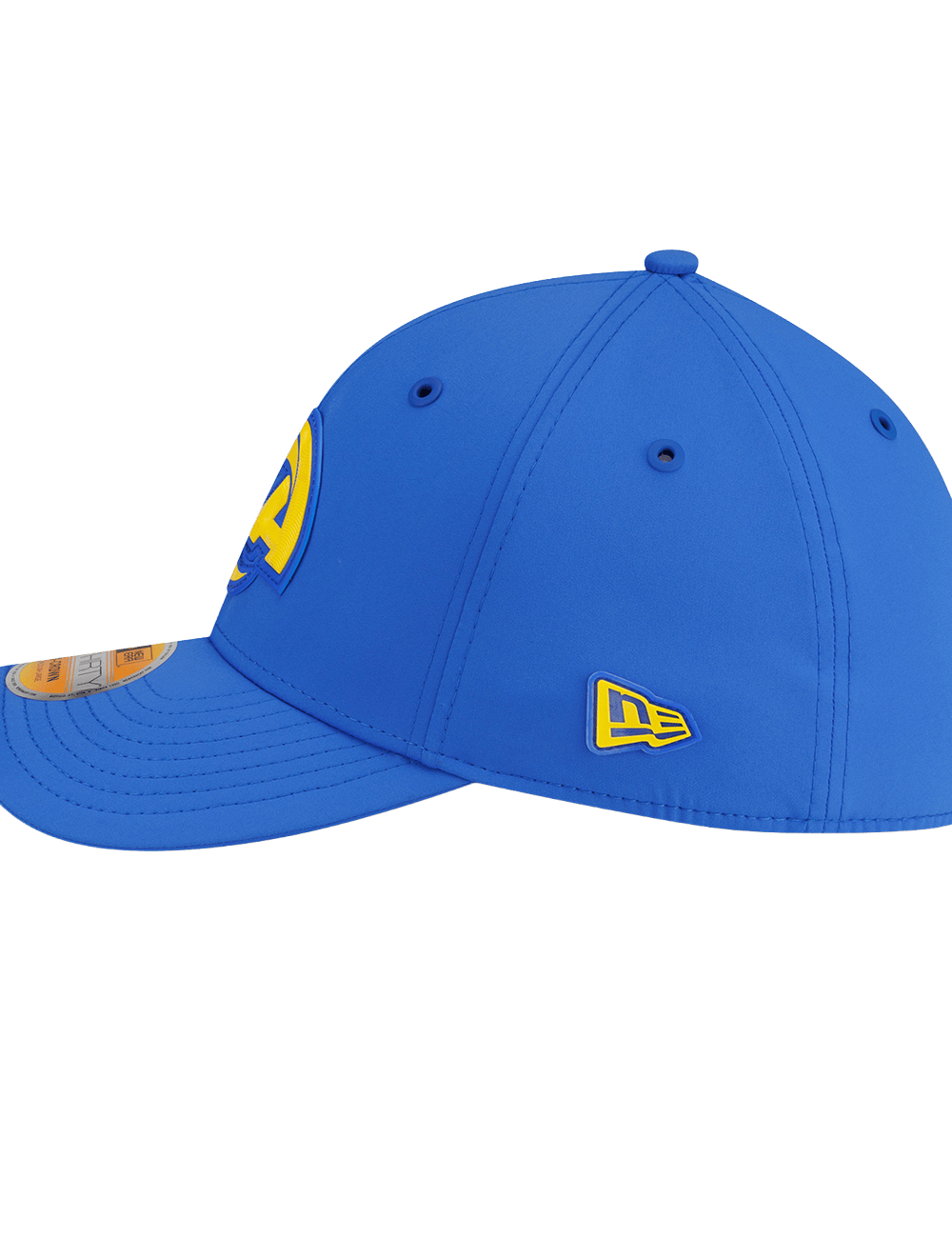 New Era Caps Los Angeles Rams New Era NFL 26 Sideline 39THIRTY M-Crown Stretch-Fit Hat - Blue