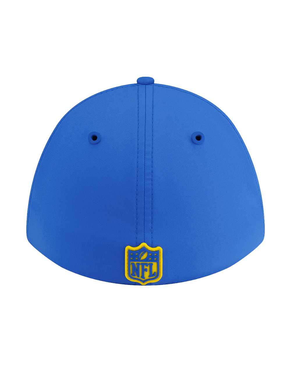 New Era Caps Los Angeles Rams New Era NFL 26 Sideline 39THIRTY M-Crown Stretch-Fit Hat - Blue